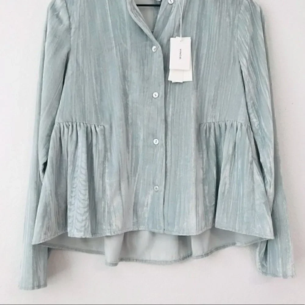 Vince ruched velour